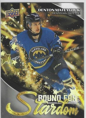 2024-25 Upper Deck AHL Bound for Stardom #BFS-3 Denton MATEYCHUK