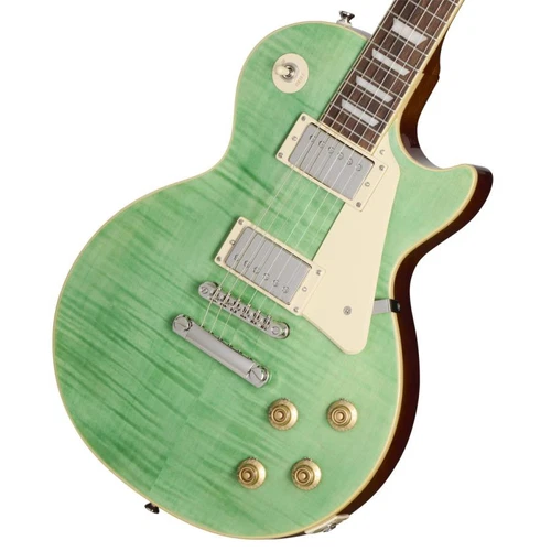 Epiphone Inspired by Gibson Les Paul Standard 50s Figured Seafoam Green