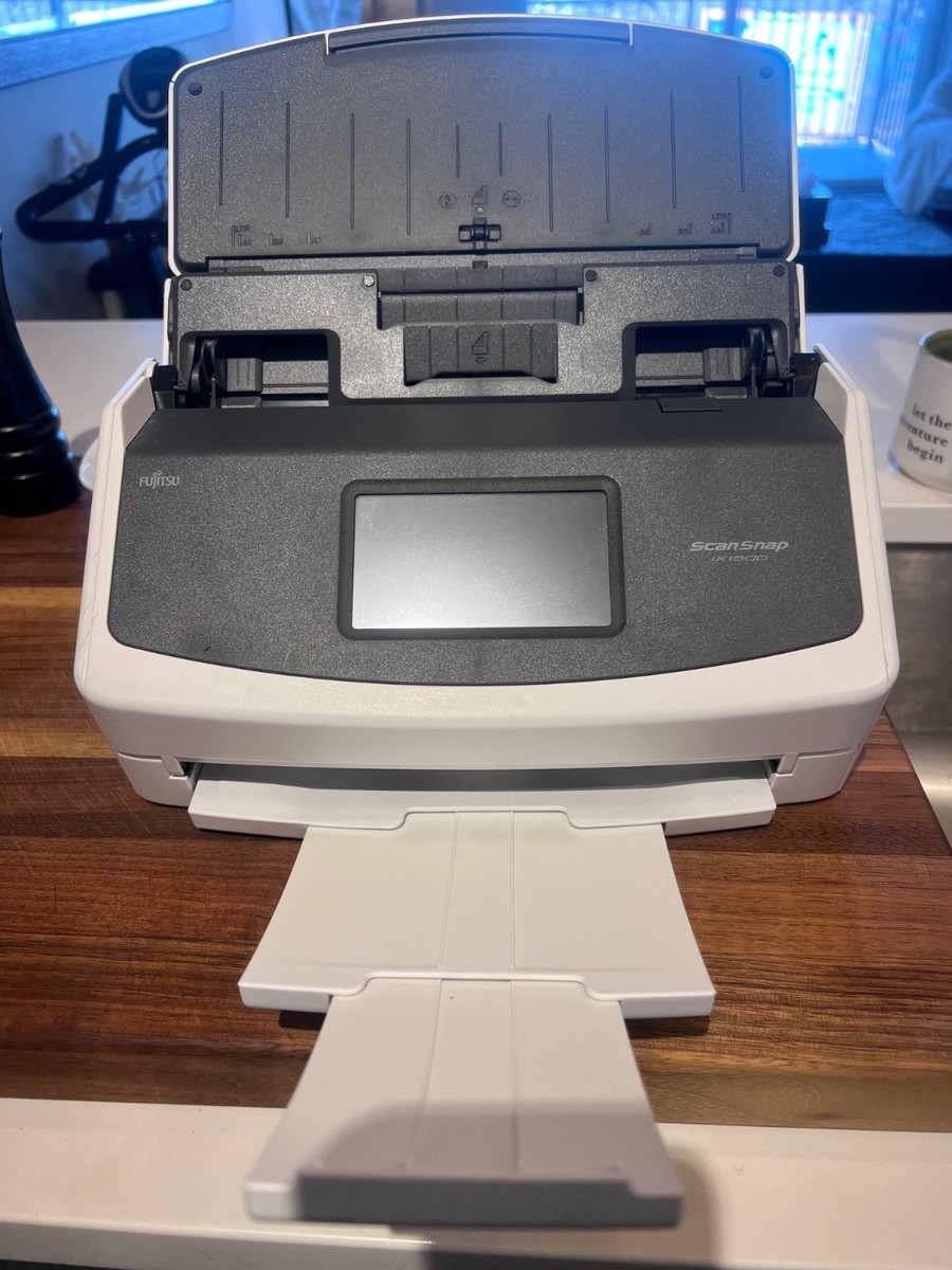 Fujitsu ScanSnap iX1500 Deluxe Color Duplex Document Scanner