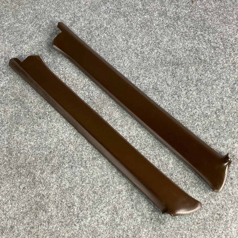Garnish Front Pillar RH LH Fits Toyota Corolla AE71 CE71 KE70 71 TE71 Dark Brown - Image 2 of 4