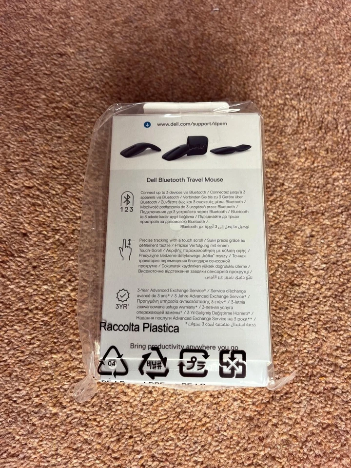 Dell MS700 Bluetooth Travel Mouse Black Wireless - Brand new & Sealed - Image 4 of 4