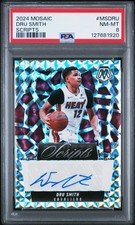 2024 PANINI MOSAIC SCRIPTS #MSDRU DRU SMITH PSA 8