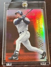 1996 JEFF BAGWELL SELECT CERTIFIED MIRROR RED #54 ASTROS 90 MADE HOF  (711)