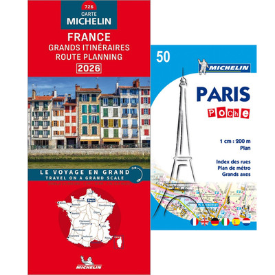 France Route Planning 2026 - Michelin National Map 726 by Michelin