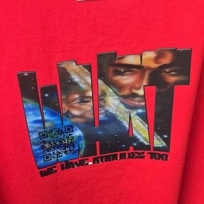 Smart Blanks Red Graphic Men's XL Crew Neck Short Sleeve T-Shirt