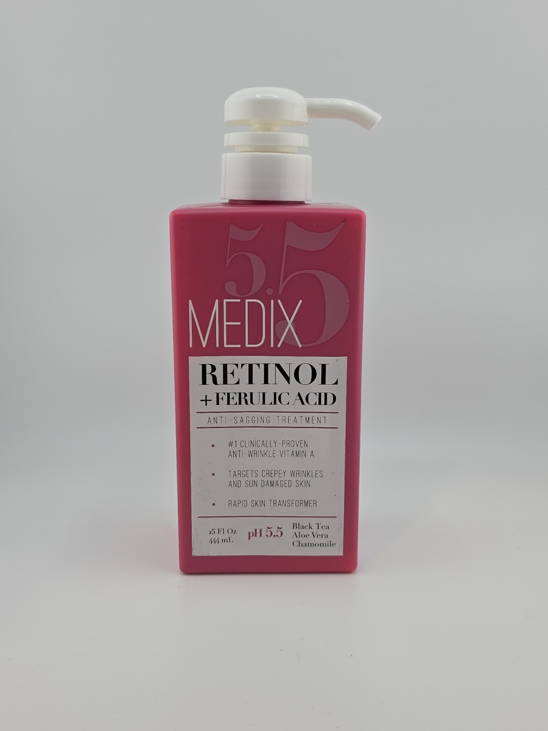 Retinol Cream 15 oz. Ferulic Acid Anti-Sagging Treatment Smooth Soft Skin Vegan