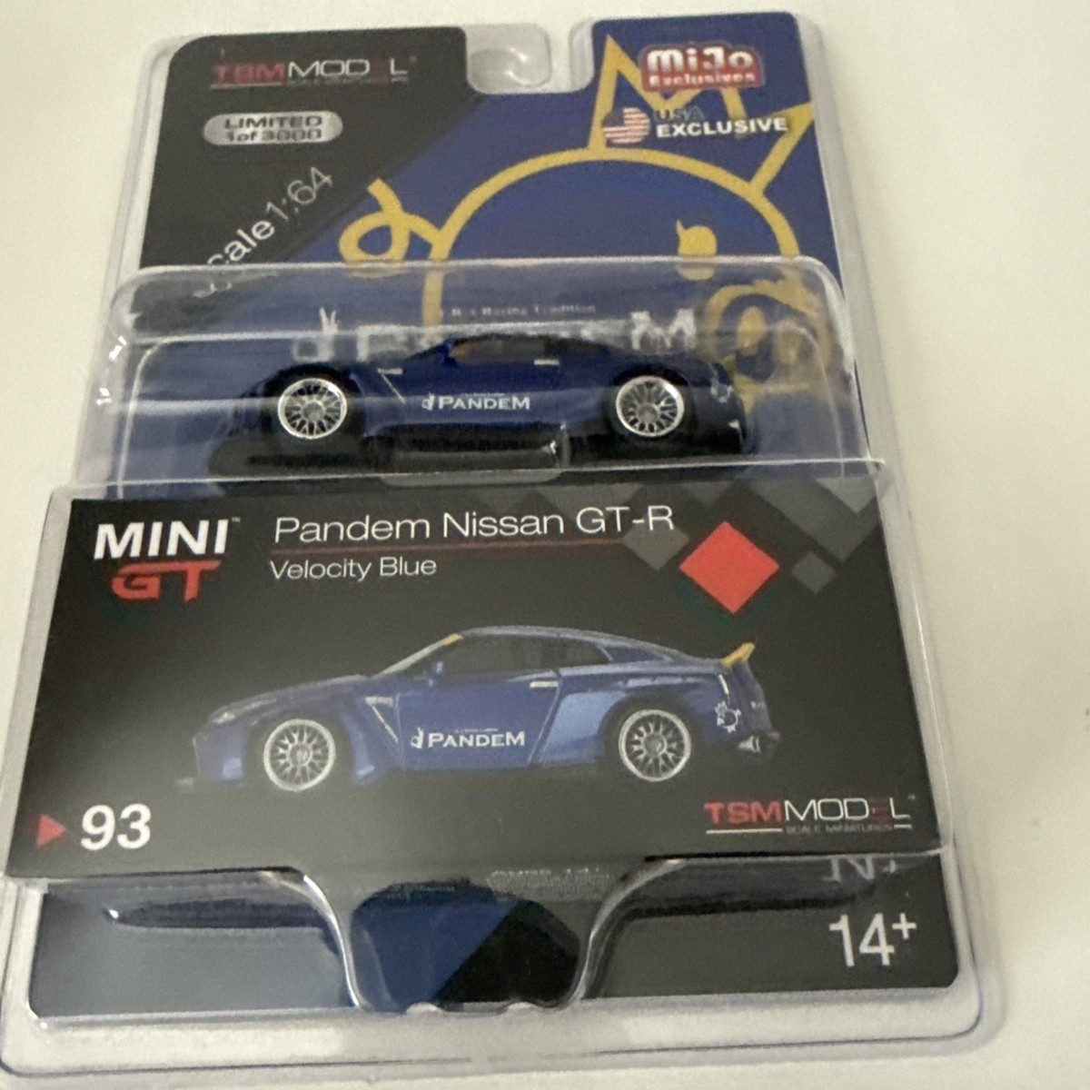 【MINIGT】Pandem Nissan GT-R R35 Mini GT 1:64 #93 - Pandem Nissan GT-R R35 (Velocity Blue) | eBay
