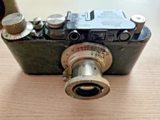Leica I Model C (1930) Factory-Converted to Leica II (Model D) + Leitz Elmar 50m
