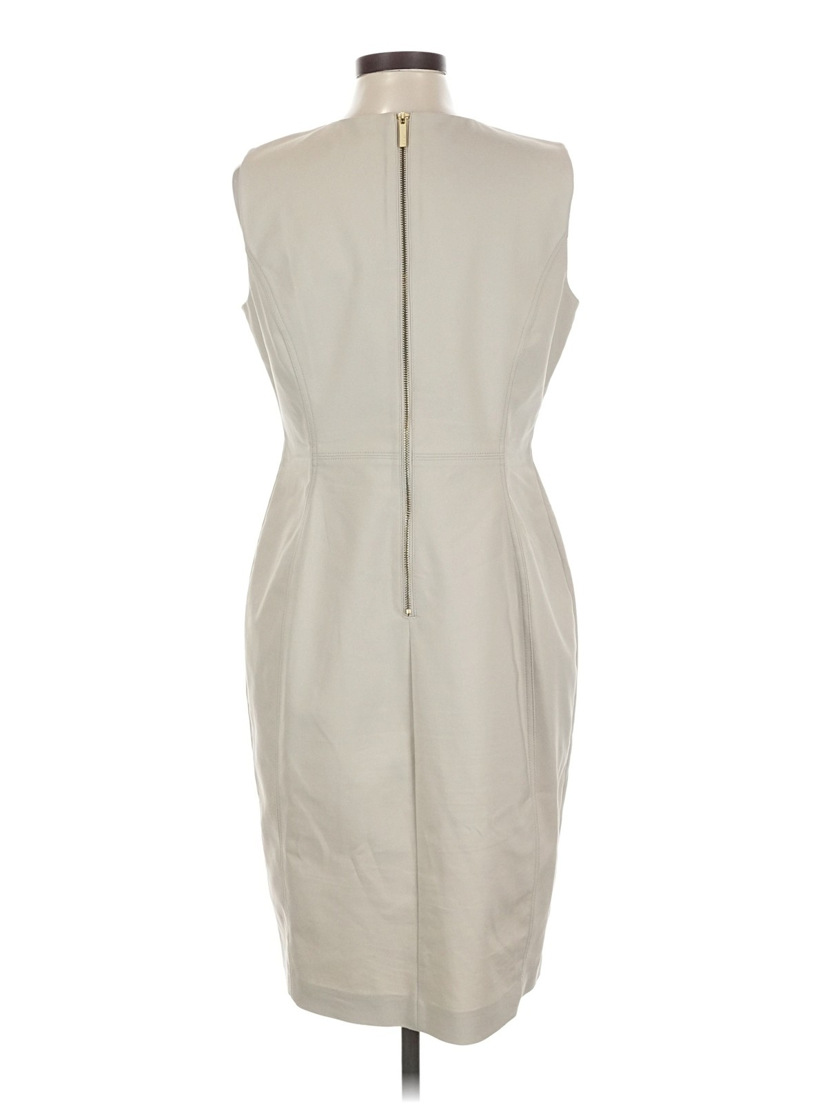 Calvin Klein Women Gray Cocktail Dress 12 thumbnail 2