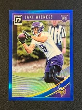 Jake Wieneke 2018 Donruss Optic Rookie Blue Prizm /149 Vikings 
