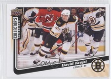 2009-10 Upper Deck Collector's Choice David Krejci #162 0a4