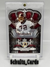 2010 ROOKIE Crown Royale Trent Williams SILVER Die Cut No Auto /99 RC SP #197