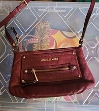 Michael Michael Kors Leather Crossbody Bag Bo...