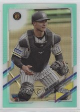 2021 Chrome NPB Nippon Professional Baseball Aqua Refractor Yuki Sakaeda 16w8