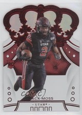 2020 Panini Chronicles Draft Picks Crown Royale Mirror Red Zack Moss #31 0t2