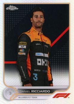 Daniel Ricciardo 2022 Topps Chrome Formula 1 - Refractor #37 -