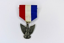 Eagle Scout Medal Red White Blue Ribbon Boy Scouts of America BSA