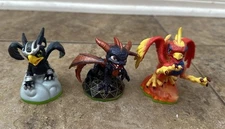 Activision Skylanders Lot Of  3 Action Figures  Green Bottom