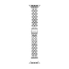 kate spade new york women's stainless steel 42/44/45mm band for apple watch