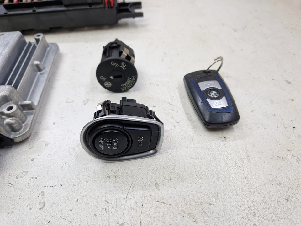 2016 BMW 1 SERIES 116D F20 M SPORT IGNITION KIT ECU SET 8589145 6825538 - Image 4 of 4