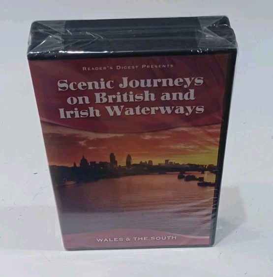 SCENIC JOURNEYS ON THE BRITISH AND IRISH WATERWAYS 3 DVD NEW SEALED #SP
