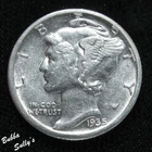 1935-S Mercury Dime — photo from another recent sale
