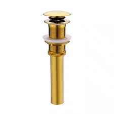 gold bathroom sink pop up drain stopper