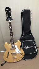 Epiphone Casino Full Hollow Body E-Gitarre P90 Maple Mahogany