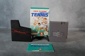 Four Players Tennis - Nintendo NES - PAL italiano - scatola originale - istruzioni