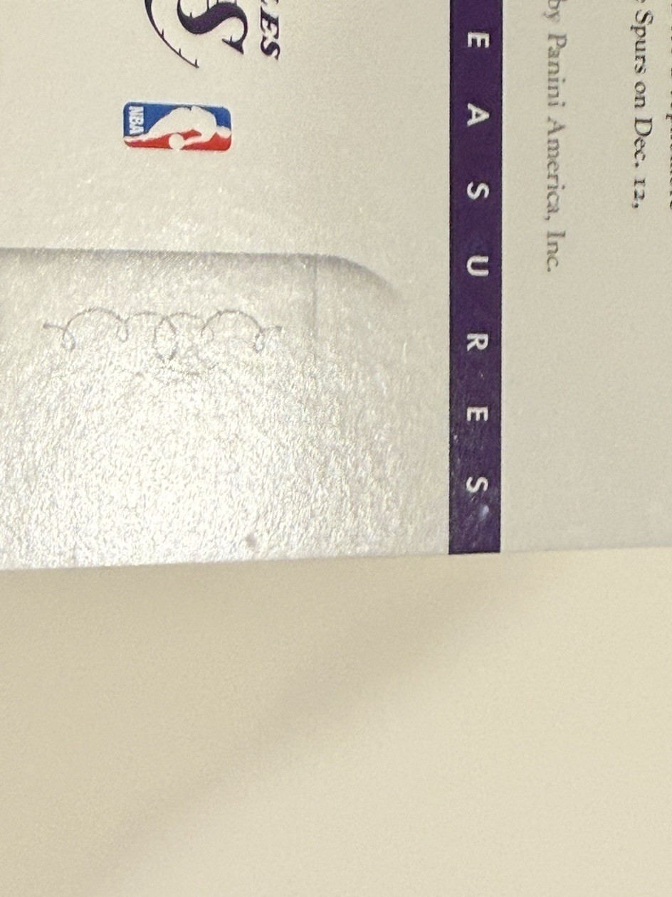 2014-15 National Treasures NBA Game Gear Nick Young GU Jersey AUTO /49 view 5