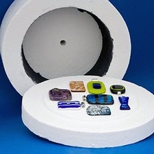 4.72 3.26" Professional Microwave Kiln Glass Jewelry 10 Pcs Microwave Kiln Paper