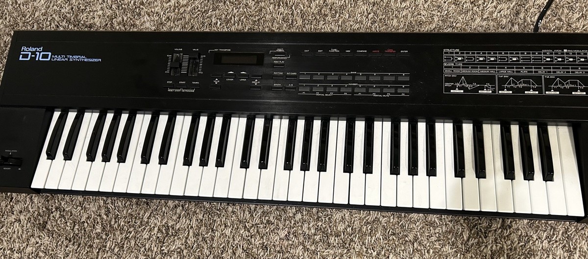 Roland D-10 music keyboard synthesizer | eBay