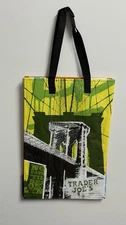 Trader Joe’s New York Tote Bag Eco Reusable Shopper Skyline Brooklyn Bridge