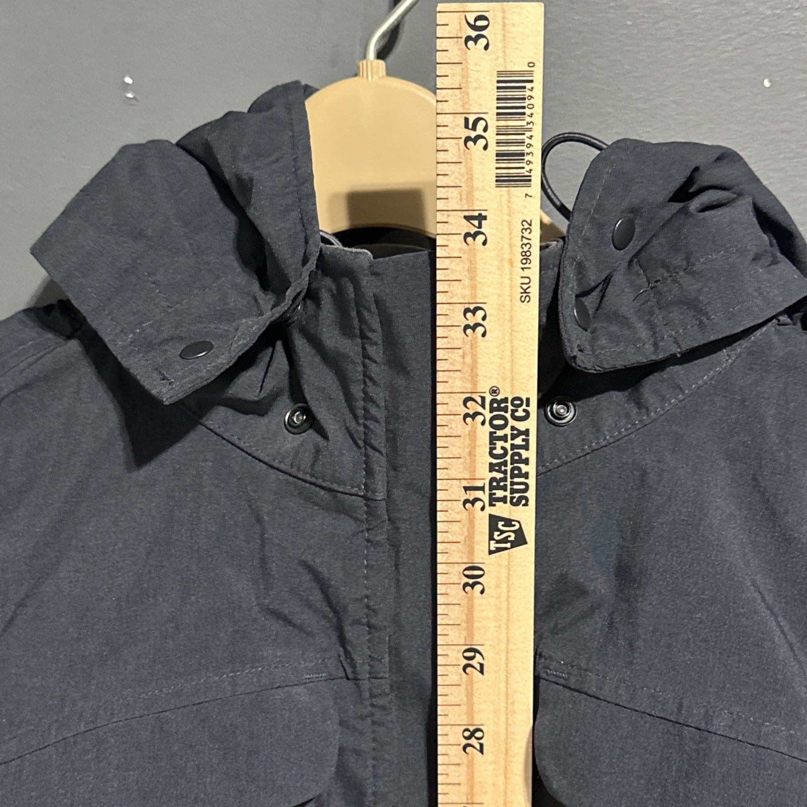 REI Jacket Women's XLarge Black E1 Elements Rain … - image 17