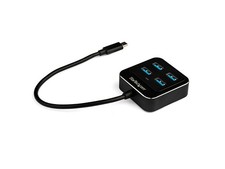 StarTech-New-HB31C4AB  4-PORT USB-C HUB - USB-C HOST LAPTOP TO 4X USB