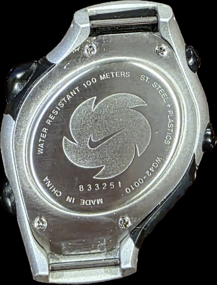 NIKE 時計 カタログ2005、2006、2007年 2000 年代初頭のナイキ ステンレス スチール トライアックス アナログ