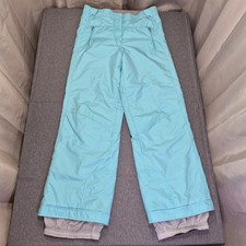 Obermeyer Youth Brooke Snow Pant CO Sky Adjustable Waist Junior 16 Size 30 28