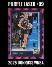 2025 Panini Donruss WNBA - Alanna Smith #68 Purple Laser /99