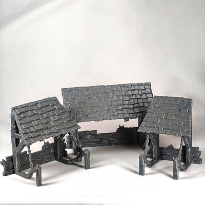 Wachstellungen - Mittelalter Burg Modular 32mm - Tabletop Terrain