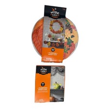 NWT Set of 2 Hyde  Eek Pumpkin Craft Kits