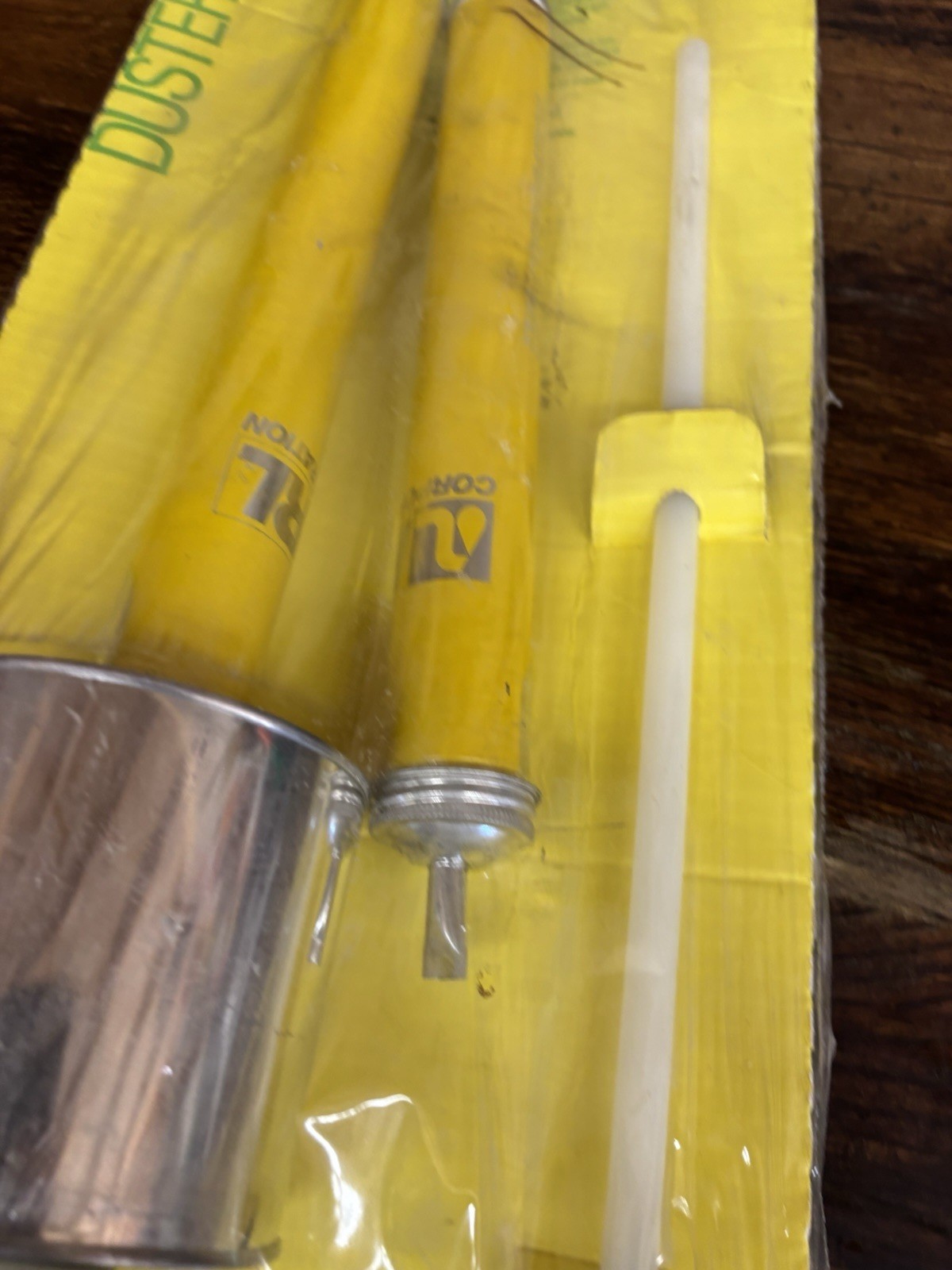 RL Corporation vintage hand pump garden Duster NEW