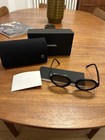 Sonnenbrille Brille Chanel Rund Selten w Neu Schwarz