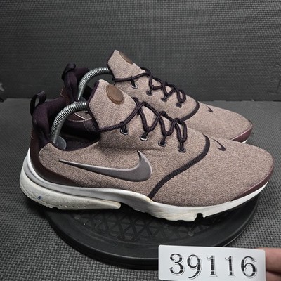 Nike Presto Fly Shoes Womens Size 11 Purple Knit Running Sneakers 910570-602