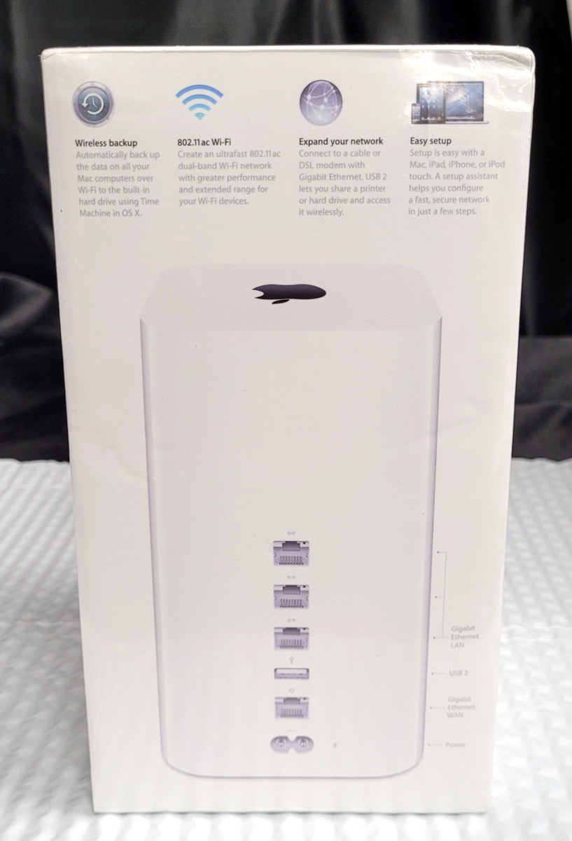 Apple AirPort Time Capsule 2 TB,External (ME177LLA) Hard Drive for