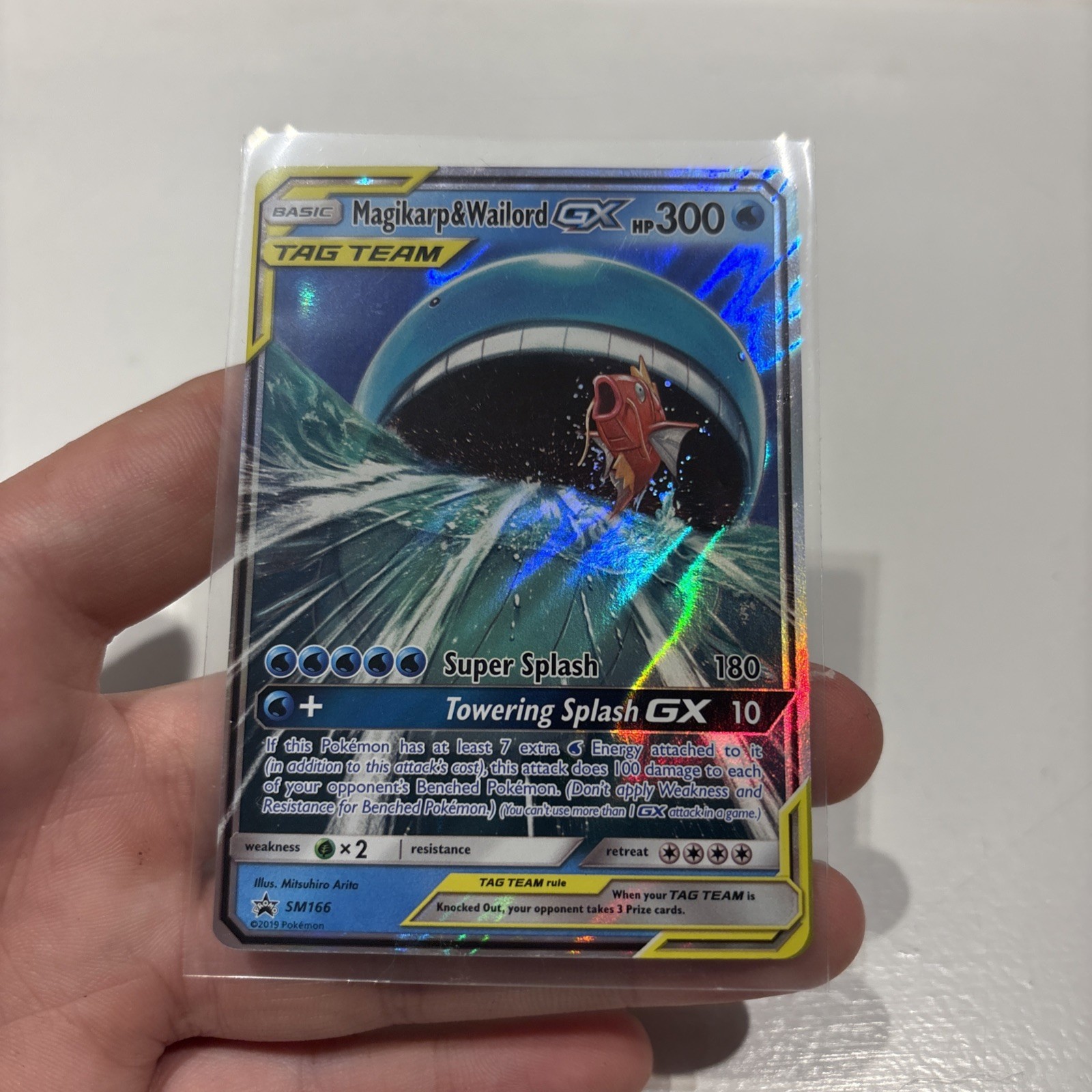Magikarp & Wailord GX SM166 SM Promos NM Pokemon