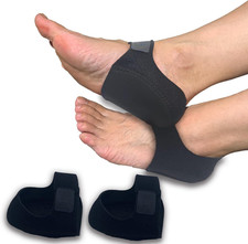 Heel Cushion, Gel Heel Cups for Heel Pain Plantar Fasciitis, Heel Protectors Hee