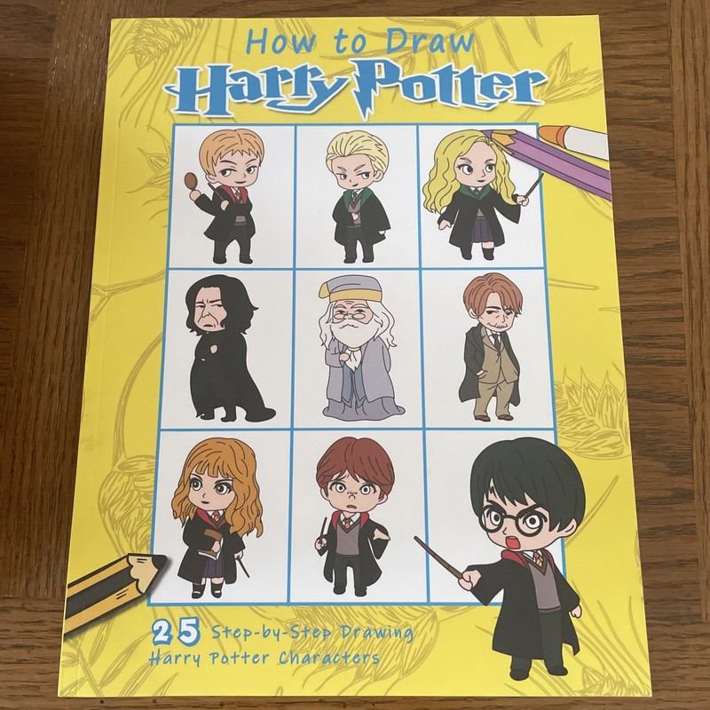 How to Draw Harry Potter Step by Step for Kids: Harry Potter Drawing Book New