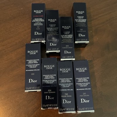 ROUGE DIOR - COULEUR COUTURE - FOREVER LIQUID - SATIN - ULTRA CARE - METTALIC