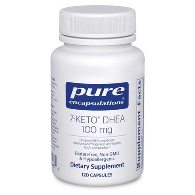 Pure Encapsulations 7-Keto DHEA 100 mg | Unique 120 Count (Pack of 1)