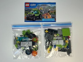 LEGO CITY: Volcano Exploration Truck 100% COMPLETE PIECES /w MANUAL (60121)